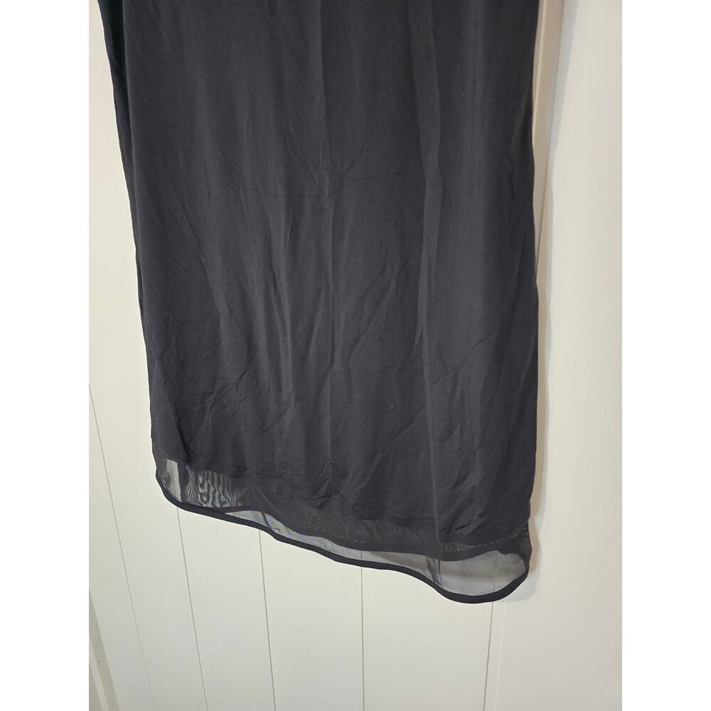 Athleta Sunlover UPF Protection Sundress Sleeveless Black Summer Dress Size M - Picture 8 of 11